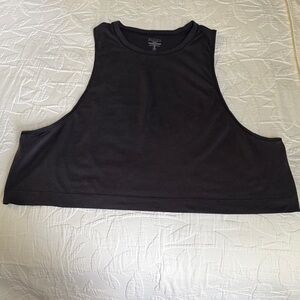 Athleta Classic Black Crop Top